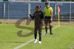 A - Junioren Bundesliga Süd/Südwest -  Saison 2021/2022 - FC Ingolstadt 04 - Karlsruher SC - Sabrina Wittmann Trainerin FCI - Foto: Meyer Jürgen