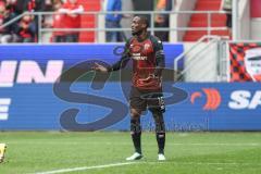 3. Liga; FC Ingolstadt 04 - Rot-Weiss Essen; Torchance verpasst Joseph Ganda (16, FCI)
