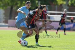 *** 2. Bundesliga Frauen - Saison 2025/26 - FC Ingolstadt 04 Frauen - Victoria Berlin - Laura Frank (Nr.6 - FC Ingolstadt Frauen I) - Aydin Leyila blau Berlin - Foto: Meyer Jürgen