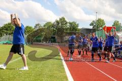 Sparkassenpokal - DJK Ingolstadt - FC Gerolfing - Jubel - DJK Ingolstadt gewinnt den Sparkassenpokal - Links Michael Dittenhauser Trainer DJK Ingolstadt - Foto: Jürgen Meyer