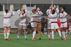 2. Bundesliga Frauen - Saison 2025/26 - FC Ingolstadt 04 Frauen - FSV Mainz - Abklatschen vor dem Spiel - XXXXX - Foto: Meyer Jürgen