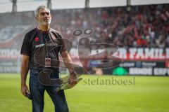 3. Liga; FC Ingolstadt 04 - FC Hansa Rostock; vor dem Spiel Stadionsprecher Italo Mele