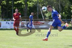 A-Klasse - FT Ingolstadt Ringsee - MBB SG Manching - Der 0:3 Führungstreffer durch Nico Zirngibl #10 blau Manching - jubel - Foto: Jürgen Meyer