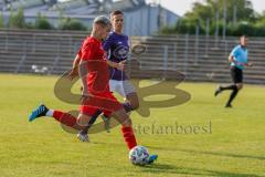 Bayernliga Süd - Saison 2021/2022 - FC Ingolstadt 04 II - Schwaben Augsburg - Rausch Thomas (#18 FCI) - Foto: Meyer Jürgen