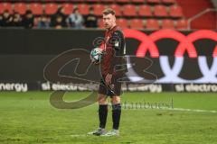 3. Liga; FC Ingolstadt 04 - SC Freiburg II; Elfmeter Jannik Mause (7, FCI) Tor Jubel Treffer