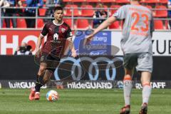 2.BL; FC Ingolstadt 04 - SC Paderborn 07; Visar Musliu (16, FCI) Thalhammer Maximilian (23 SCP)