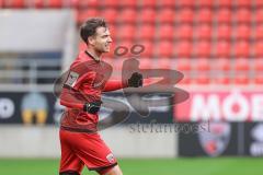 3. Liga; FC Ingolstadt 04 - TSV Havelse; Max Besuschkow (17, FCI) Tor Jubel Treffer 2:1