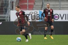 2.BL; FC Ingolstadt 04 - Hannover 96; Denis Linsmayer (23, FCI) Jonatan Kotzke (25, FCI)