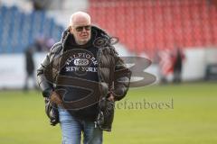 3. Liga; VfL Osnabrück - FC Ingolstadt 04; Vorsitzender des Vorstandes Peter Jackwerth (FCI)