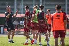 3. Liga - Saison 2026/27 - 1. Trainingseinheit mit Achim Beierlorzer - Cheftrainer Achim Beierlorzer (FCI) - XXXXX - Foto: Meyer Jürgen