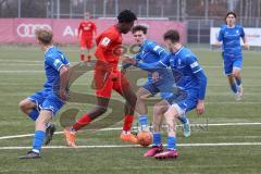 A-Junioren - Bundesliga Süd FC Ingolstadt 04 - TSG 1899 Hoffenheim - Michael Udebuluzor (Nr.9 - FCI A-Junioren) -  Foto: Meyer Jürgen