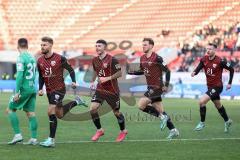 3. Liga; FC Ingolstadt 04 - 
SV Sandhausen; Tor Jubel Treffer Yannick Deichmann (20, FCI) Felix Keidel (43, FCI) Simon Lorenz (32, FCI) Jannik Mause (7, FCI)