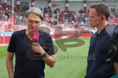 3.Liga - Saison 2022/2023 - Hallersche FC - FC Ingolstadt 04 - Geschäftsführer Sport und Kommunikation Dietmar Beiersdorfer (FCI) im Interview -  - Foto: Meyer Jürgen