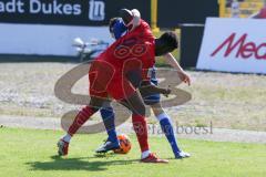 A - Junioren Bundesliga Süd/Südwest -  Saison 2021/2022 - FC Ingolstadt 04 - Karlsruher SC - Madougou Ibrahim (#9 FCI) - Foto: Meyer Jürgen