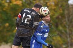 Bezirksliga - Saison 2025/26 - TSV Ober./Unterhaunstadt -  TSV Gaimersheim - Zoltan Vati schwarz Gaimersheim - Alem Husejnovic blau Ober/Unterh.stadt - Foto: Meyer Jürgen