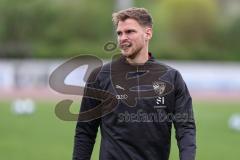 Toto Pokal; Halbfinale; FV Illertissen - FC Ingolstadt 04; vor dem Spiel Simon Lorenz (32, FCI)