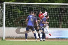 Kreisklasse - Saison 2025/26- TSV Ingolstadt Nord - MTV Ingolstadt - Abdulnasar Dashdash TW MTV -  Pablo Luque Servian schwarz Ing Nord - Vahdet Demir schwarz Ing Nord  #4 - Foto: Meyer Jürgen