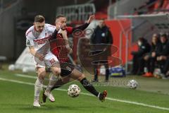 3. Liga - FC Ingolstadt 04 - Türkgücü München - Sorge Alexander (13 Türkgücü) Fatih Kaya (9, FCI)