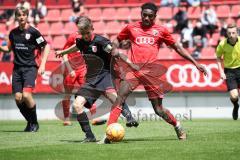 Im Bild: Michael Udebuluzor (#25 FCI B-Junioren)

Fussball - B-Junioren - Relegation 2021  - FC Ingolstadt 04 - SSV Jahn Regensburg -  Foto: Ralf Lüger/rsp-sport.de