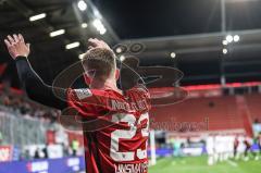 3. Liga; FC Ingolstadt 04 - Hallescher FC; Ecke Denis Linsmayer (23, FCI)