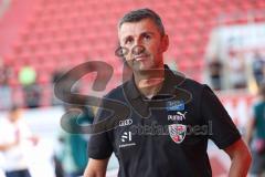 3. Liga; FC Ingolstadt 04 - TSV 1860 München; nach dem Spiel Cheftrainer Michael Köllner (FCI)