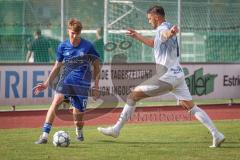A-Klasse -  Saison 2026/27 - DJK Ingolstadt - TSV Mailing/Feldkirchen - Yehor Babin blau DJK Ingolstadt - Thomas Rung weiss Mailing/Feldkirchen - Foto: Meyer Jürgen