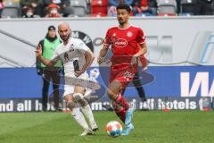 2.BL; Fortuna Düsseldorf - FC Ingolstadt 04; Nico Antonitsch (5, FCI) Iyoha Emmanuel (19 DUS)