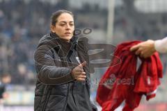 3. Liga - Saison 2025/26 - Waldhof Mannheim  -  FC Ingolstadt 04 - Cheftrainerin Sabrina Wittmann (FC Ingolstadt 04) - XXXXX - Foto: Meyer Jürgen