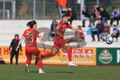 2023_10_22 - 2. Bundesliga - Saison 2023/24 - FC Ingolstadt 04 Frauen - FSV Gütersloh - Yvonne Dengscherz (Nr.23 - FCI Frauen) - Ivana Slipcevic (Nr.8 - FCI Frauen) - Foto: Meyer Jürgen