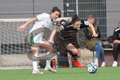 2. Bundesliga Frauen - Saison 2023/24 - FC Ingolstadt 04 Frauen - Borussia Mönchen Gladbach - Melike Pekel (Nr.38 - FCI) - Corres Carolin weiss Gladbach - Foto: Meyer Jürgen