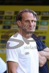 3. Fußball-Liga - Saison 2022/2023 - Borussia Dortmund II - FC Ingolstadt 04 - Cheftrainer Rüdiger Rehm (FCI) - Foto: Meyer Jürgen