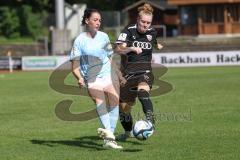 2. Fußball-Liga - Frauen - Saison 2023/2024 - FC Ingolstadt 04 - SG 99 Andernach - Kathrin Schermuly (Nr.5 - Andernach) - Nina Penzkofer (Nr.29 - FCI Frauen) -  - Foto: Meyer Jürgen