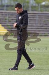 Bayernliga Süd - Saison 2021/2022 - FC Ingolstadt 04 II - VfB Hallbergmoos - Käs Alexander Trainer FCI - Foto: Meyer Jürgen