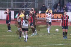 2. Bundesliga Frauen - Saison 2024/25 - FC Ingolstadt 04 Frauen - Eintracht Frankfurt II - Enttäuscht Gesichter nach dem Spiel - XXXXX - Foto: Meyer Jürgen