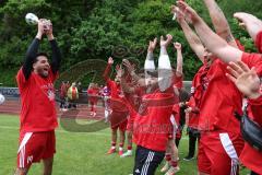 Kreisliga - Saison 2025/26- TSV Ingolstadt Nord - Türk SV Ingolstadt - Türkisch SV Ingolstadt ist Kreisliga Meister - Mertcan Gürses rot Türkisch - jubel -  - Foto: Meyer Jürgen