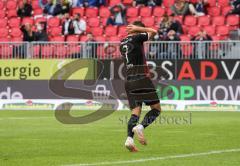 2.BL; SV Sandhausen - FC Ingolstadt 04 - Angriff Dennis Eckert Ayensa (7, FCI) und Tor verfehlt, ärgert sich