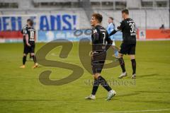 3. Liga - TSV 1860 München - FC Ingolstadt 04 - Spiel ist aus, 1:0 TSV, Dennis Eckert Ayensa (7, FCI) Stefan Kutschke (30, FCI) enttäuscht