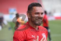 3.Liga - Saison 2023/2024 - FC Ingolstadt 04 -  1. FC Saarbrücken - Pascal Testroet (Nr.37 - FCI) - Foto: Meyer Jürgen