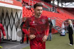 3. Liga; FC Ingolstadt 04 - Alemannia Aachen; Julian Kügel (29, FCI) vor dem Spiel