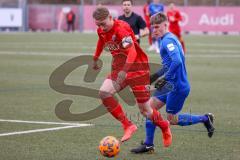 A - Junioren Bundesliga Süd/Südwest -  Saison 2021/2022 - FC Ingolstadt 04 - Heidenheim - Riedl Fabio (#18 FCI) - Foto: Meyer Jürgen