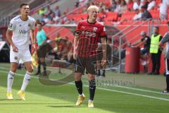 3.Liga - Saison 2022/2023 - FC Ingolstadt 04 -  1. FC Saarbrücken - Kristensen Tobias Bech (Nr.11 FCI) - Foto: Meyer Jürgen