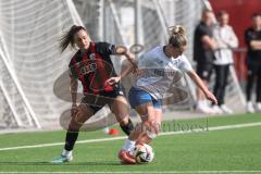2. Bundesliga Frauen - Saison 2024/25 - FC Ingolstadt 04 Frauen - SC Sand - Ivana Slipcevic (Nr.8 - FCI Frauen) - Fischer Leni weiss Sand - Foto: Meyer Jürgen