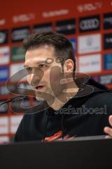 3. Liga; FC Ingolstadt 04 - Neuer Trainer Cheftrainer Guerino Capretti (FCI), erste Pressekonferenz