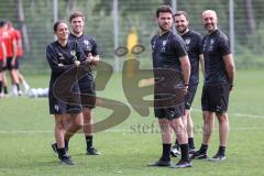 3. Liga; FC Ingolstadt 04 - Neue Trainerin, Wechsel, Trainerwechsel, Cheftrainerin Sabrina Wittmann (FCI) Co-Trainer Julian Kolbeck (FCI) Co-Trainer Maniyel Nergiz (FCI) #fc03#