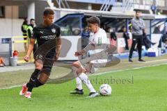 3. Liga; SC Verl - FC Ingolstadt 04; Zweikampf Kampf um den Ball Marcel Costly (22, FCI) Sessa Nicolas (30 Verl)