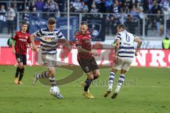 3. Liga; MSV Duisburg - FC Ingolstadt 04; Joshua Bitter (29 MSV) Patrick Schmidt (9, FCI) Marvin Bakalorz (6 MSV)