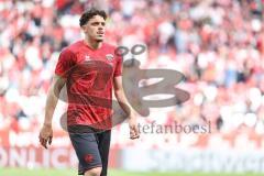 3. Liga; Rot-Weiss Essen - FC Ingolstadt 04; vor dem Spiel Dennis Kaygin (10, FCI)