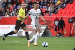 3. Liga; FC Ingolstadt 04 - SpVgg Unterhaching; Felix Keidel (43, FCI)