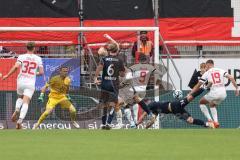 3. Liga; FC Ingolstadt 04 - SpVgg Unterhaching; Torwart Marius Funk (1, FCI) Daouda Beleme (9, FCI) Simon Lorenz (32, FCI) Mladen Cvjetinovic (19, FCI) Westermeier Ben (6 SpVgg) Hobsch Patrick (34 SpVgg)