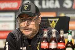 3. Liga; Alemannia Aachen - FC Ingolstadt 04; Interview Pressekonferenz Cheftrainer Muzzicato Benedetto (AA)